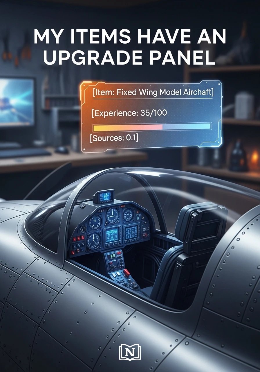 My Items Have an Upgrade Panel
