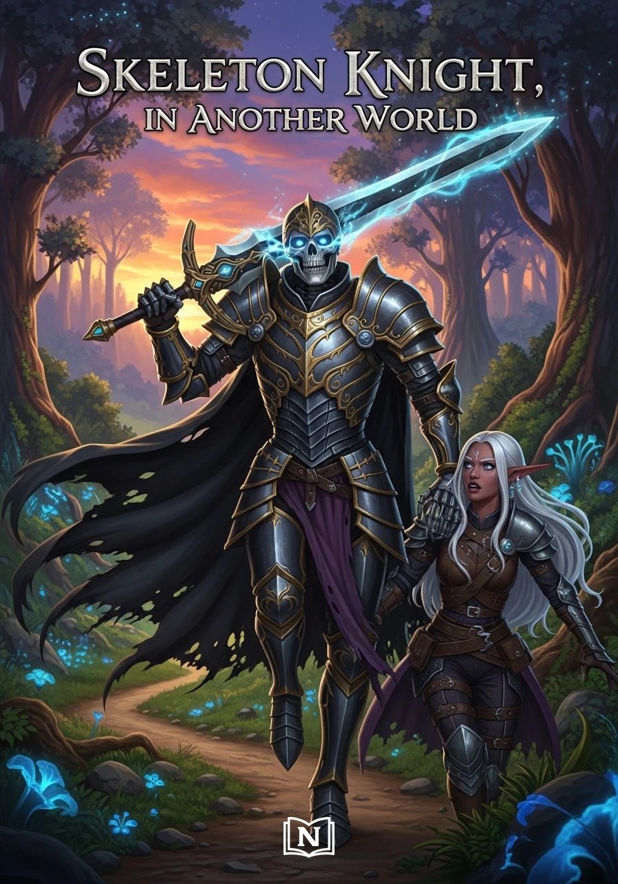 Skeleton Knight, in Another World Novel