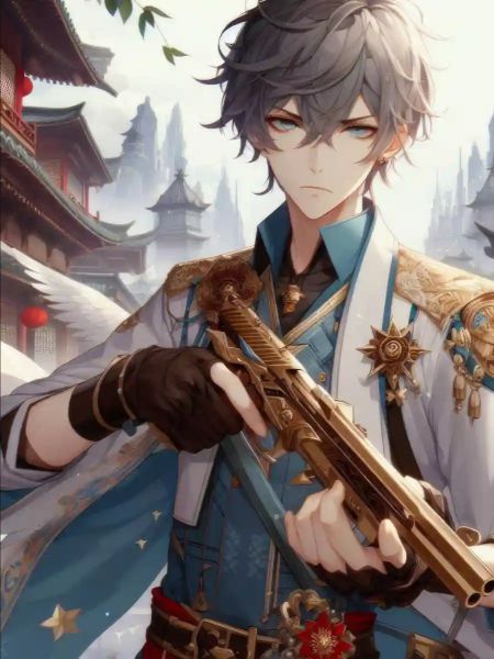 Weapon seller in the world of magic